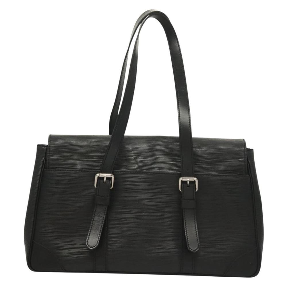 LOUIS VUITTON Epi Segur MM Hand Bag Black M58862 LV Auth 132200 - Picture 2 of 16